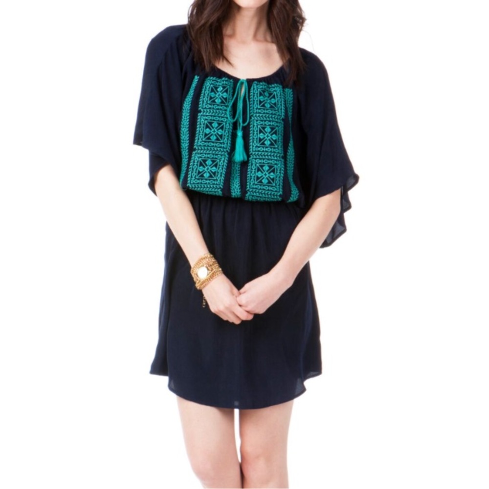 Francesca’s Murrieta Embroidered Dress